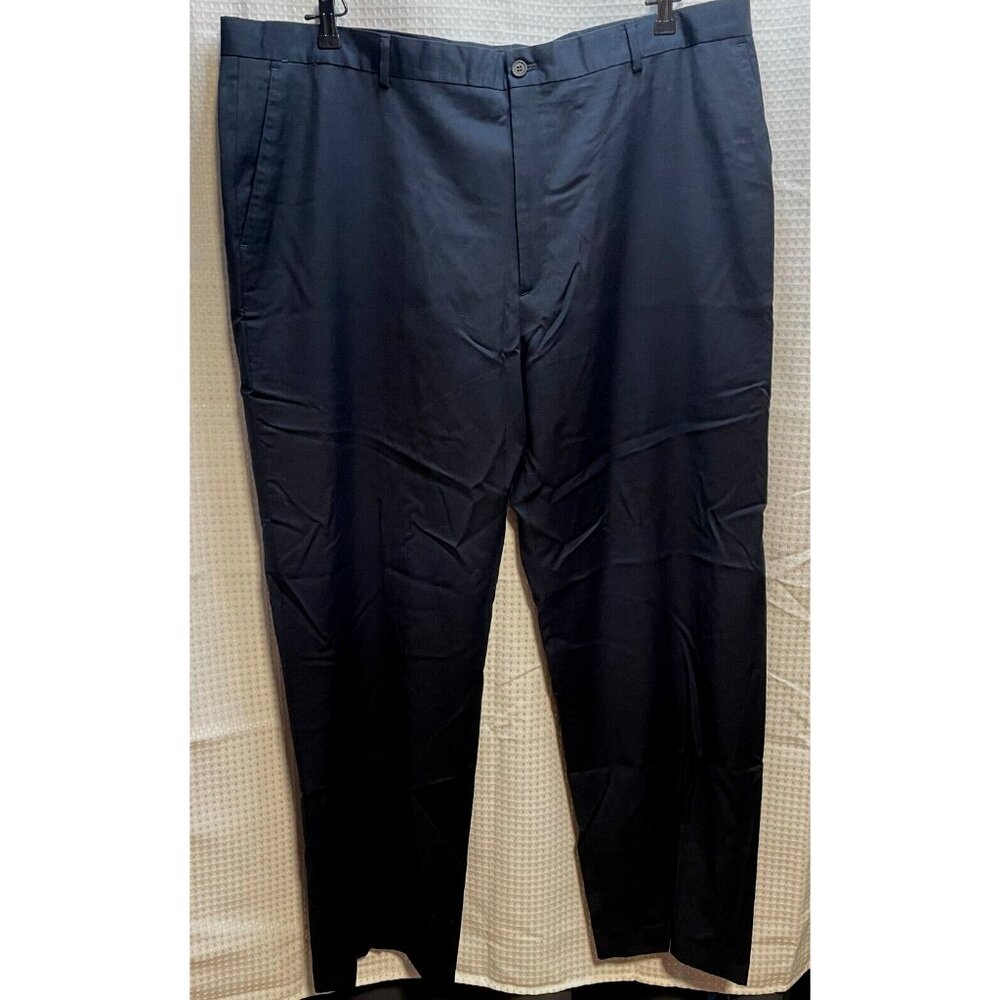 Claiborne Khakis jeans mens 42 x 31 tapered chino pants high rise black